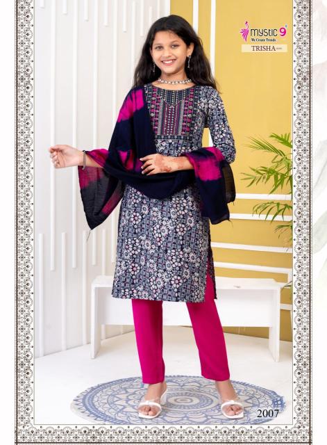 Mystic9 trisha (kids) vol 2 wholesale kurti vendors
